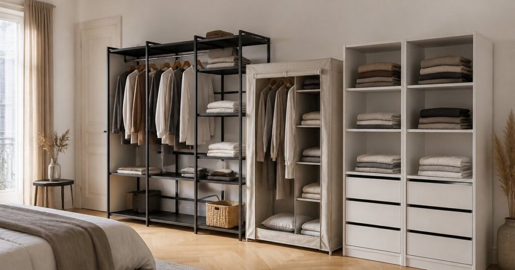 Choisir un dressing selon l'espace et le budget
