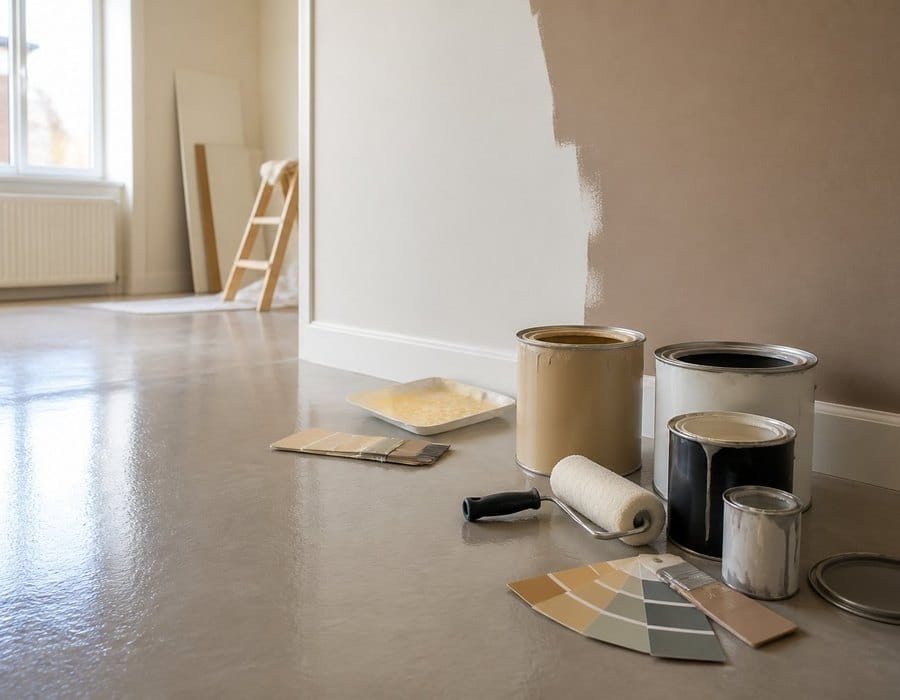 Peinture, résines et vernis — atelier