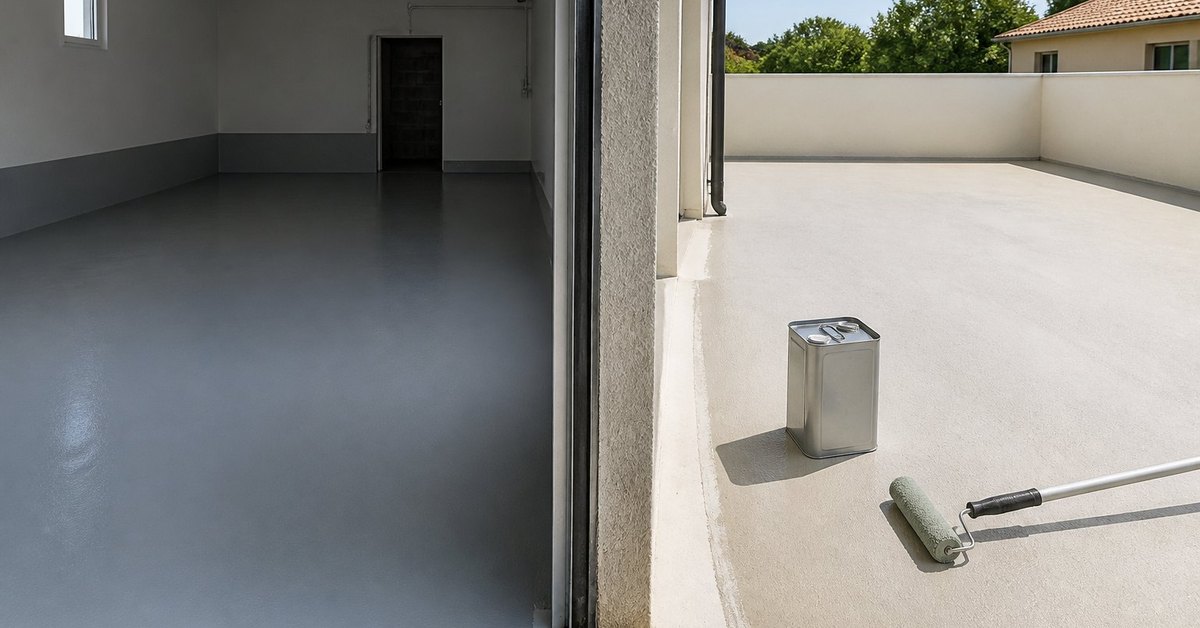 Résine de sol intérieur ou extérieur : comment bien choisir
