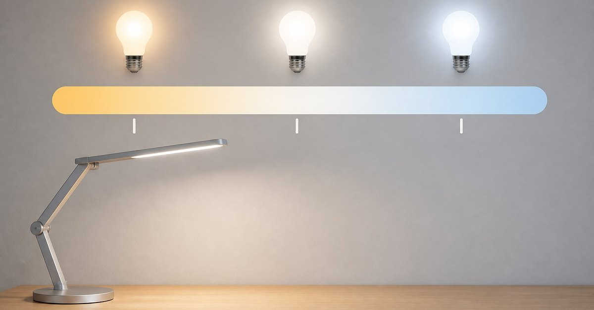 Bien choisir la température de couleur d'un luminaire