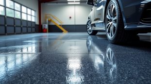 découvrez la résine de sol idéale pour garage, offrant une excellente résistance aux hydrocarbures et aux pneus chauds, assurant durabilité et protection optimale.