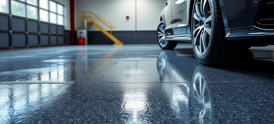 découvrez la résine de sol idéale pour garage, offrant une excellente résistance aux hydrocarbures et aux pneus chauds, assurant durabilité et protection optimale.