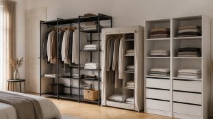 Choisir un dressing selon l'espace et le budget