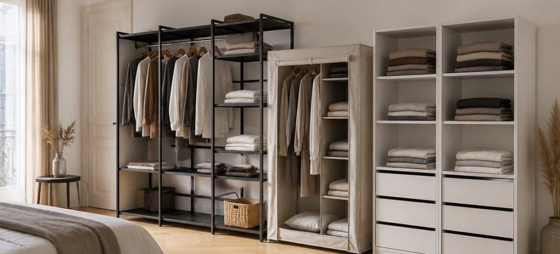 Choisir un dressing selon l'espace et le budget