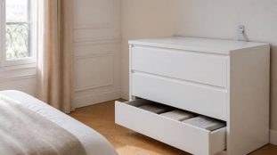 Commode à tiroirs : la sécurité anti-basculement