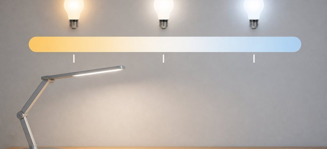 Bien choisir la temperature de couleur d'un luminaire